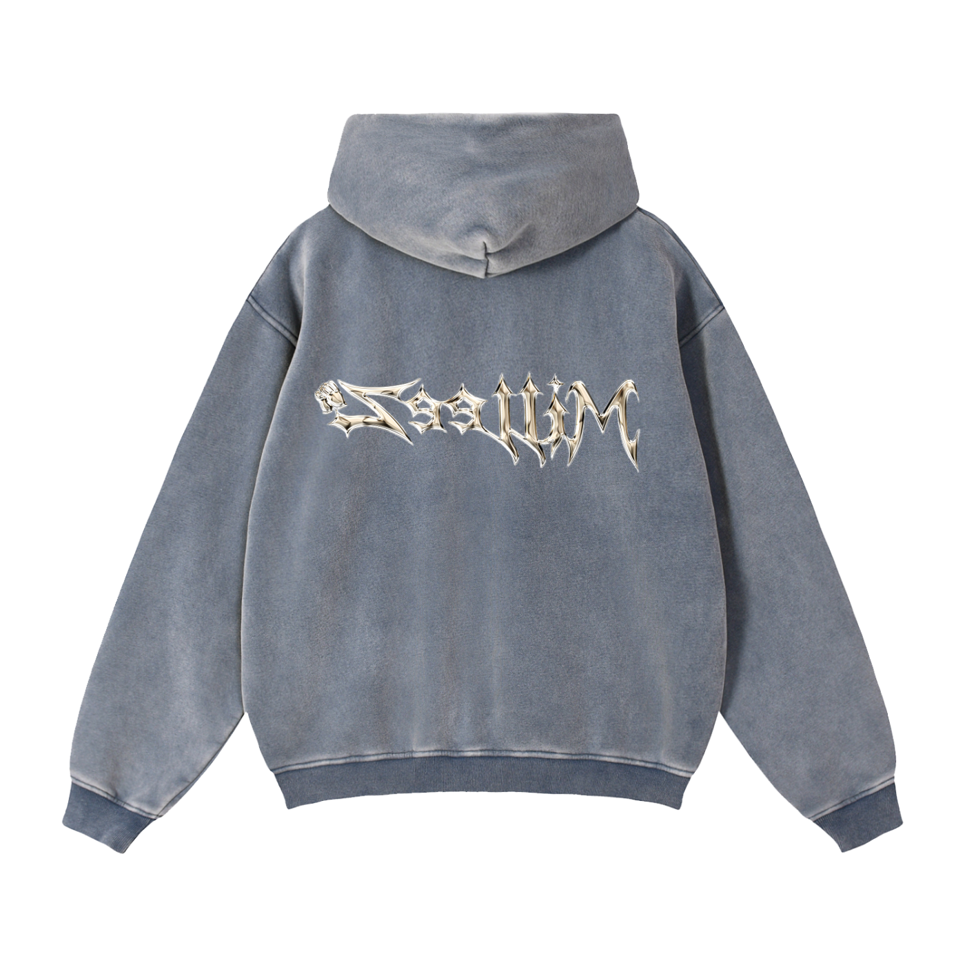 Zip-Through Boxy Fleece Hoodie