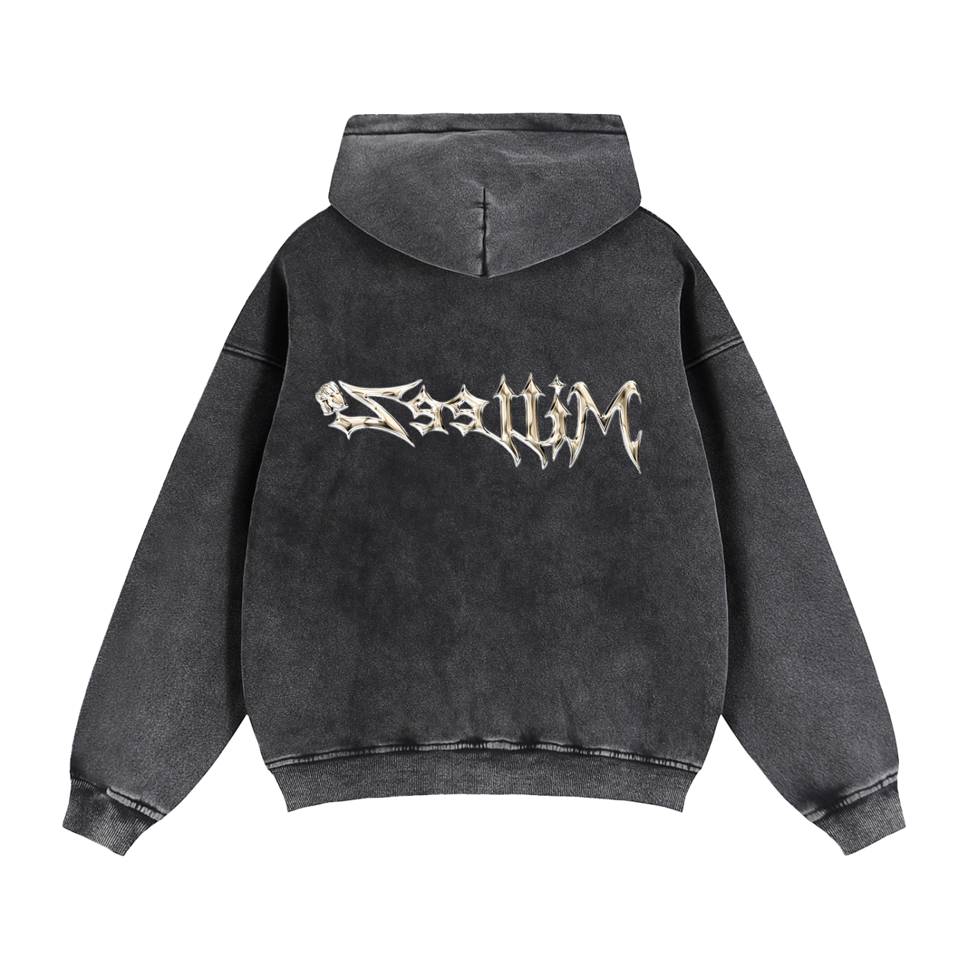 Zip-Through Boxy Fleece Hoodie