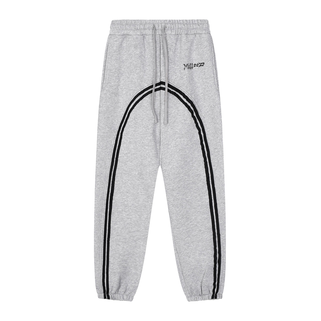 Sun Fade Contrast Tape Fleece Jogged Sweatpants