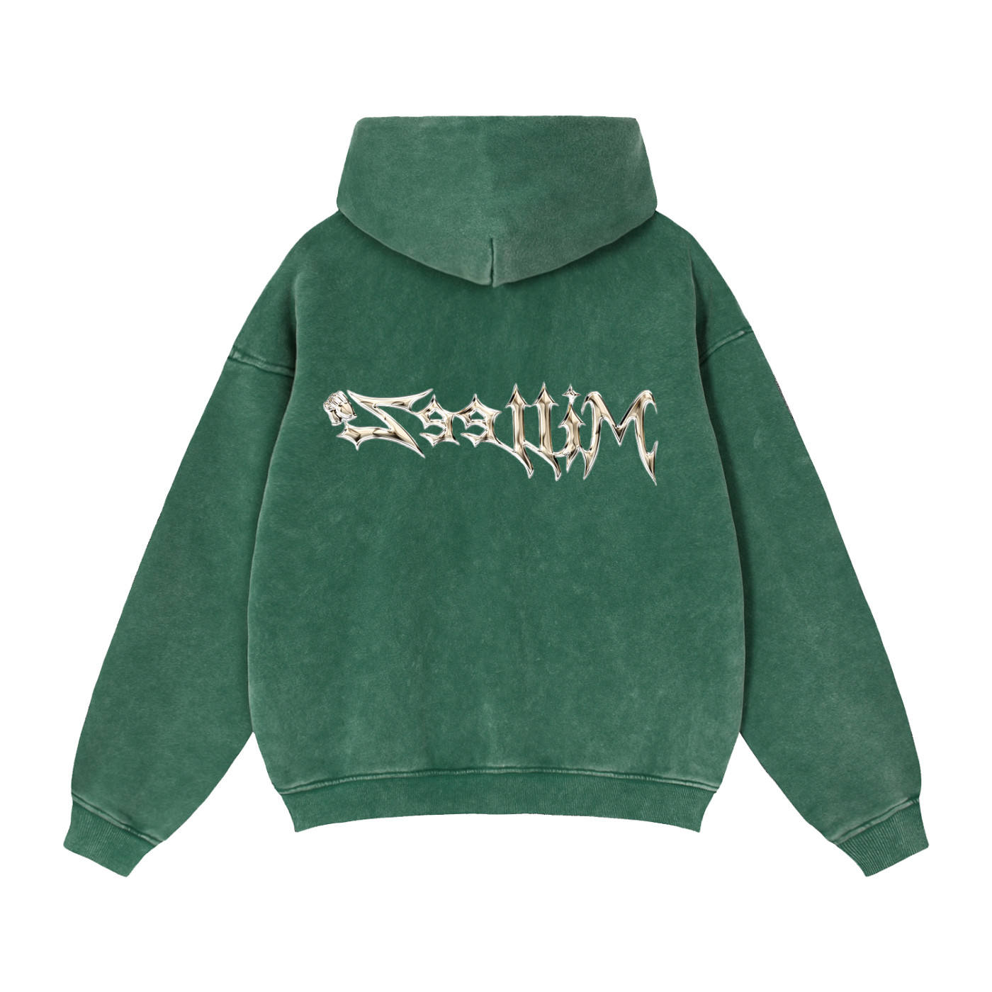 Zip-Through Boxy Fleece Hoodie